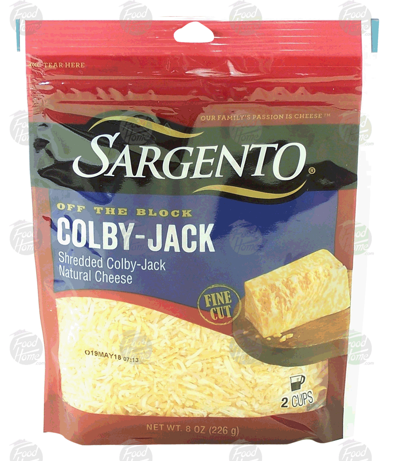 Sargento(R) Off the Block colby-jack shredded natural cheese Full-Size Picture